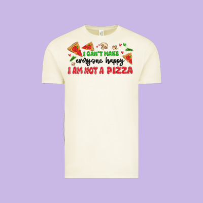 I Cant Make Everyone Happy I An Not A Pizza Vintage Tee Designed By Maliassmallbusiness