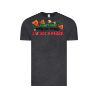 Vintage Black i cant make everyone happy i an not a pizza Vintage Tee - MaliasSmallBusiness