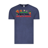 Vintage Denim i cant make everyone happy i an not a pizza Vintage Tee - MaliasSmallBusiness