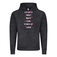 Vintage Black believe like mary trust like joseph valentine s da Vintage Hoodie - MaliasSmallBusiness