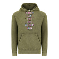 Vintage Olive believe like mary trust like joseph valentine s da Vintage Hoodie - MaliasSmallBusiness
