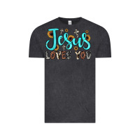 Vintage Black jesus loves you Vintage Tee - JahusDesignShop