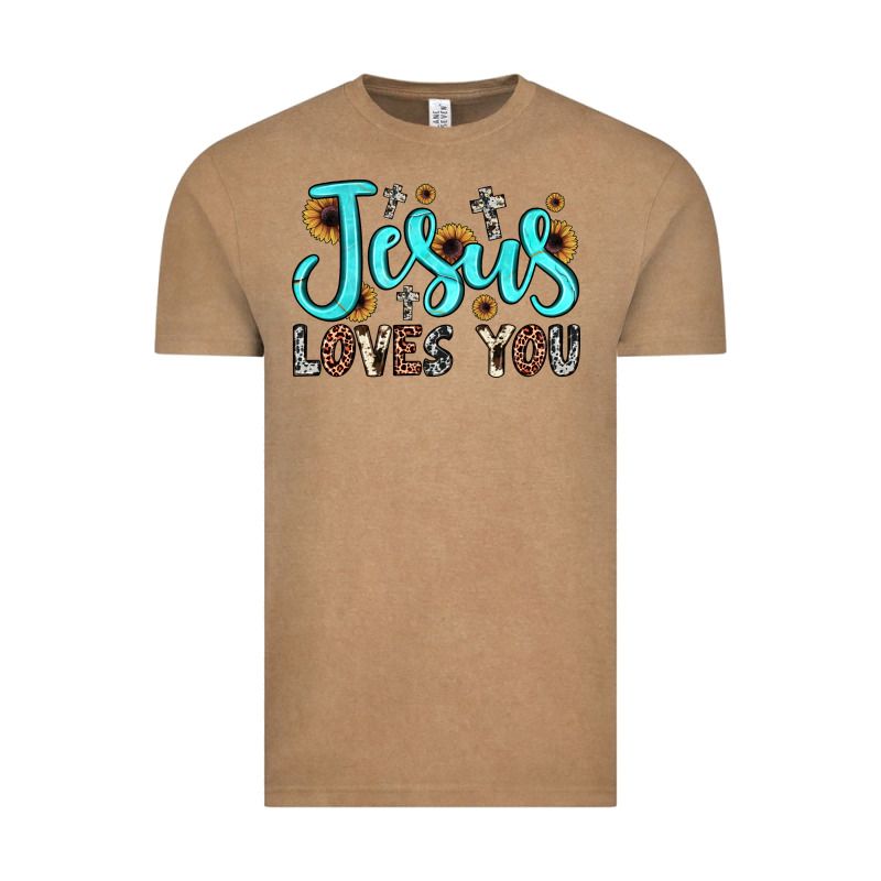 Jesus Loves You Vintage Tee by JahusDesignShop | Teevron