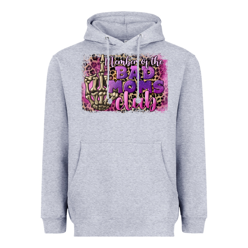 Member Of The Bad Moms Club Mother's Day Heavyweight Hoodie by CowGirlArtShop | Teevron