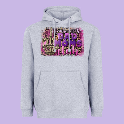 Member Of The Bad Moms Club Mother's Day Heavyweight Hoodie Designed By Cowgirlartshop