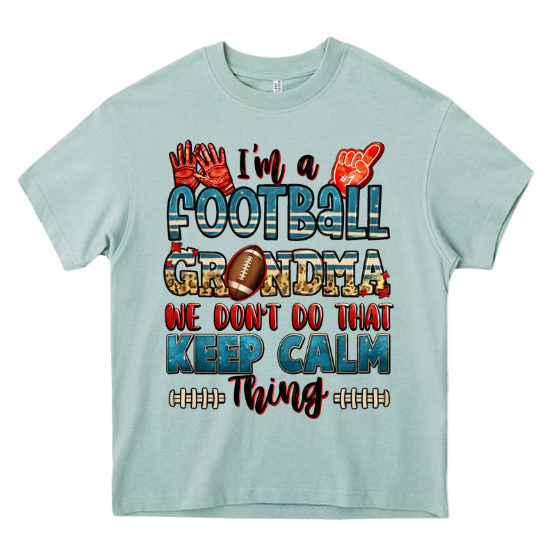 I'm A American Football Grandma We Don't Do That K Heavy Core Tee by Jasminsmagicworld | Teevron