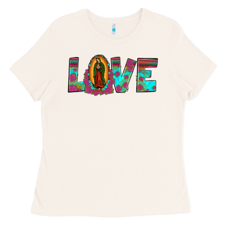 Love Our Lady Of Guadalupe Ladies Tee by JahusDesignShop | Teevron