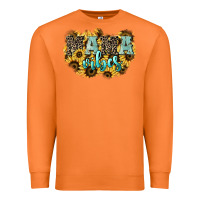 Carrot Mama vibes leopard mother's day Premium Sweatshirt - HowdyJamesFarm
