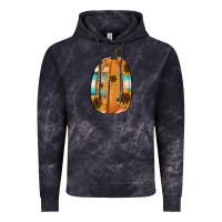 Cloud Black Serape sunflower pumpkin Vintage Hoodie - NancyCooperArtShop