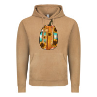 Vintage Camel Serape sunflower pumpkin Vintage Hoodie - NancyCooperArtShop