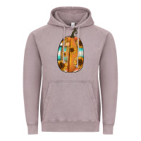 Vintage Zinc Serape sunflower pumpkin Vintage Hoodie - NancyCooperArtShop