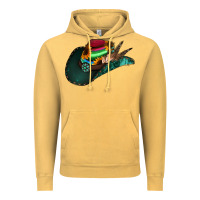 Aztec Sunflower Cowboy Hat Vintage Hoodie | Teevron