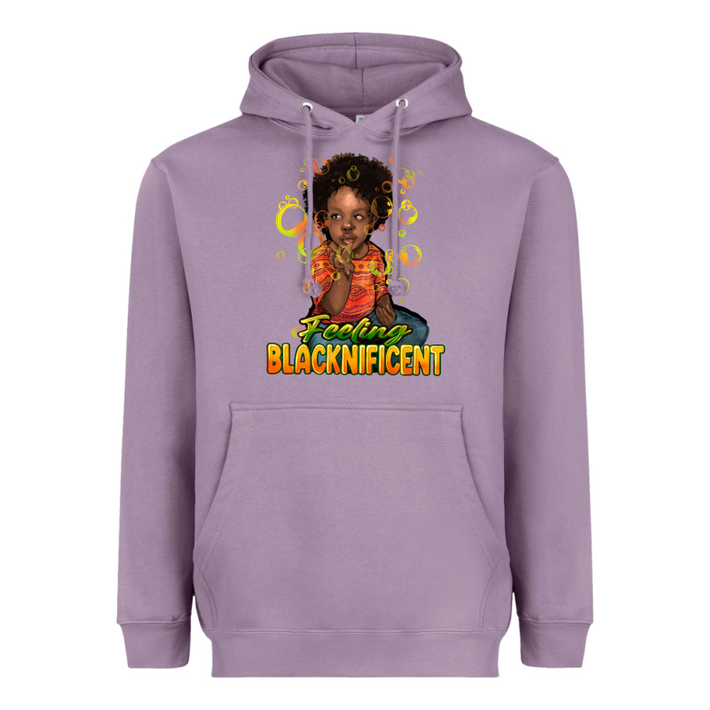 Feeling Blacknificent Heavyweight Hoodie by HowdyJamesFarm | Teevron