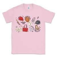 Bubblegum Pink baseball mom Classic Tee - MaliasSmallBusiness