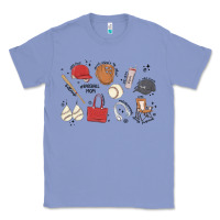 Colony Blue baseball mom Classic Tee - MaliasSmallBusiness