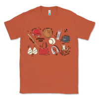 Copper baseball mom Classic Tee - MaliasSmallBusiness