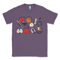 Lavender baseball mom Classic Tee - MaliasSmallBusiness