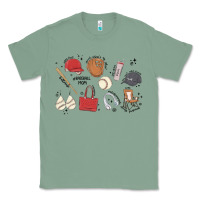Sage baseball mom Classic Tee - MaliasSmallBusiness