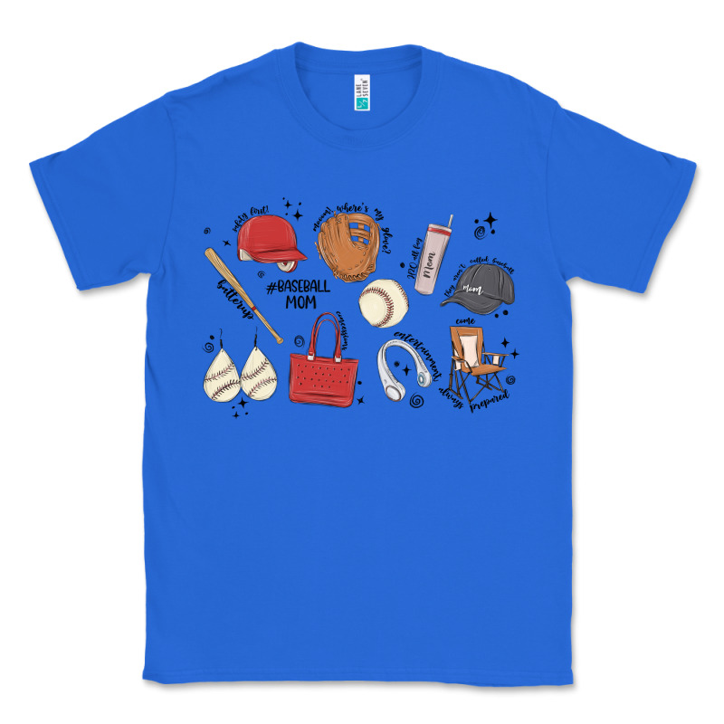 Baseball Mom Classic Tee by MaliasSmallBusiness | Teevron