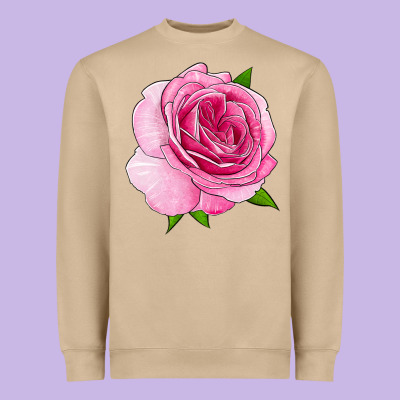 All Dressed Up Rose Heavyweight Sweatshirt Designed By Lillyallendesigns