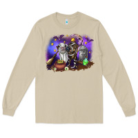 Mushroom Cow Halloween Long Sleeve Tee - RanaPortraitStore