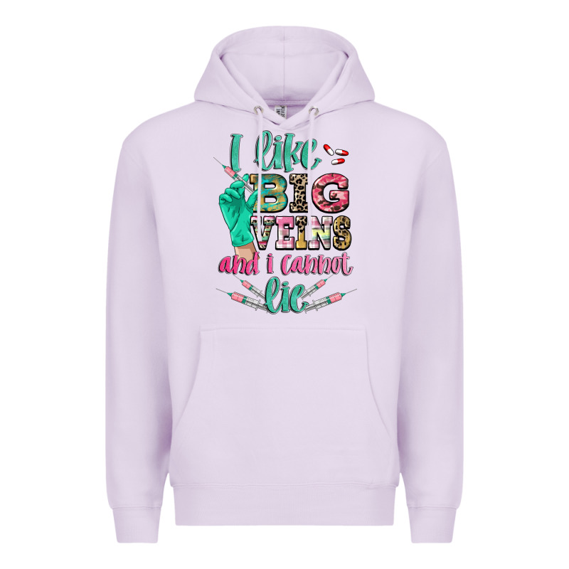 I Like Big Veins And I Cannot Lie Premium Hoodie by CowGirlArtShop | Teevron