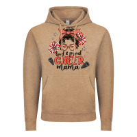 Vintage Coffee loud&proud mama messy bun Vintage Hoodie - MaliasSmallBusiness