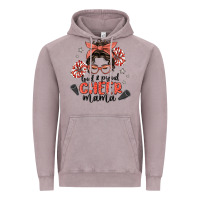 Vintage Zinc loud&proud mama messy bun Vintage Hoodie - MaliasSmallBusiness