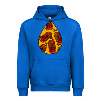 Cobalt african masks teardrop  5 Urban Hoodie - BundleAndBundleShop