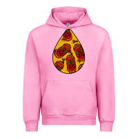 Fuchsia Pink african masks teardrop  5 Urban Hoodie - BundleAndBundleShop