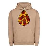 Pigment Burro african masks teardrop  5 Urban Hoodie - BundleAndBundleShop