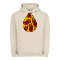 Pigment French Oak african masks teardrop  5 Urban Hoodie - BundleAndBundleShop