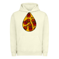 Pigment Pistachio african masks teardrop  5 Urban Hoodie - BundleAndBundleShop