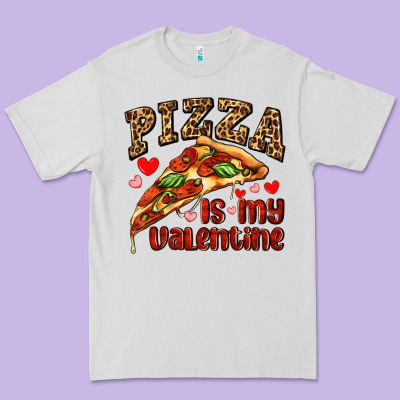 Pizza Is My Valentine Premium Tee Designed By Adodesignshop