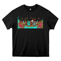 Black western nurse libbey glass Heavy Core Tee - BundleAndBundleShop