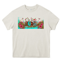 Cream western nurse libbey glass Heavy Core Tee - BundleAndBundleShop