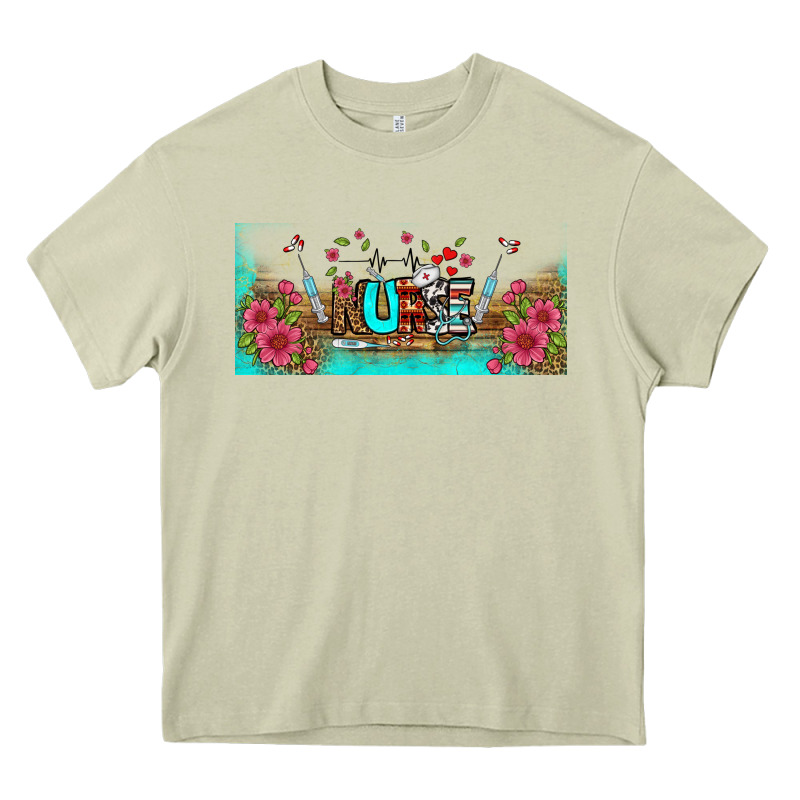 Western Nurse Libbey Glass Heavy Core Tee by BundleAndBundleShop | Teevron