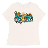 Bone wife mom teacher with sunflowers Ladies Tee - AdoDesignShop