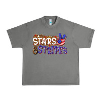 Tornado stars and stripes Urban Heavy Tee - NancyCooperArtShop