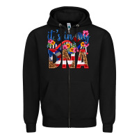 Black its in my dna puerto rico Zipper Hoodie - texasbilliewilder