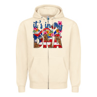 Sandshell its in my dna puerto rico Zipper Hoodie - texasbilliewilder