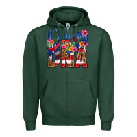 Sports Green its in my dna puerto rico Zipper Hoodie - texasbilliewilder