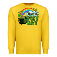 Lemon Have a lucky day Premium Sweatshirt - CowGirlArtShop