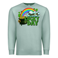 Seafoam Have a lucky day Premium Sweatshirt - CowGirlArtShop