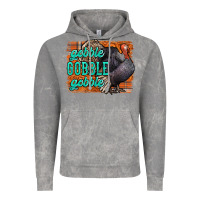 Cloud Rock Thanksgiving Turkey Gobble Gobble Vintage Hoodie - NancyCooperArtShop