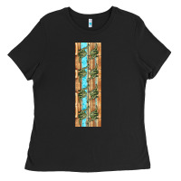 Dinosaur Brontosaurus Pen Wrap Ladies Tee | Teevron
