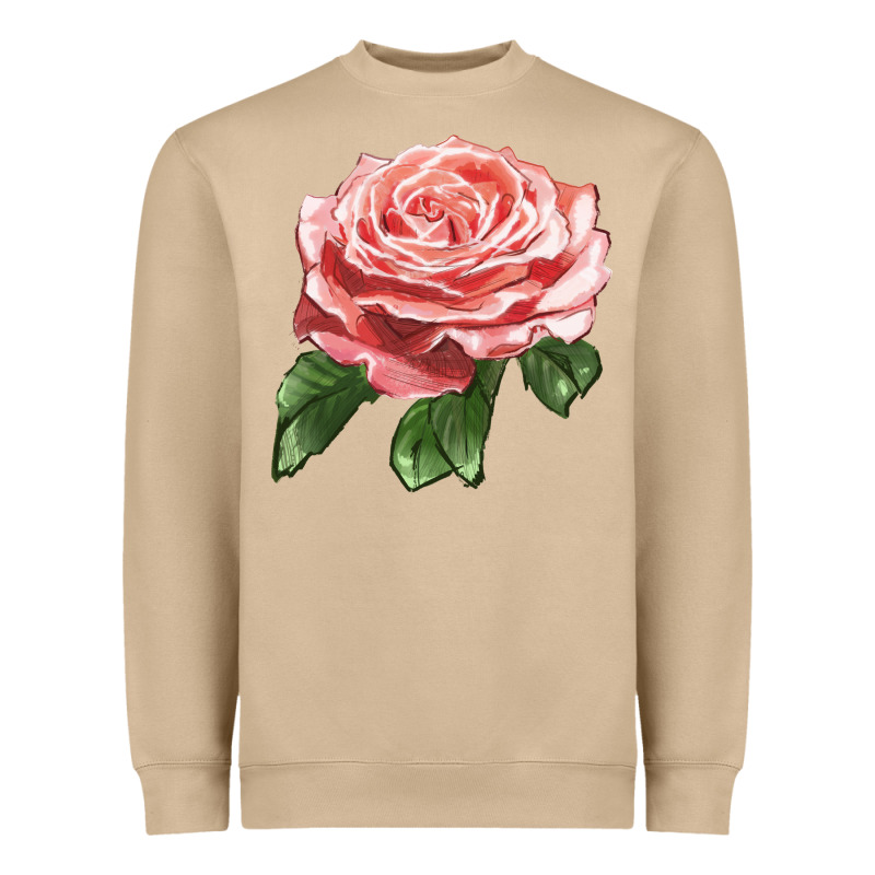 America Rose Heavyweight Sweatshirt by LillyAllenDesigns | Teevron