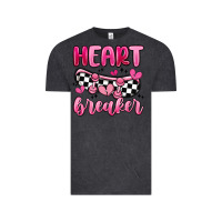 Vintage Black heart breaker Vintage Tee - MaliasSmallBusiness