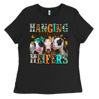 Black hanging with my heifers Ladies Tee - Jasminsmagicworld