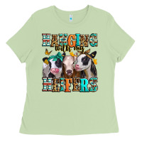 Matcha hanging with my heifers Ladies Tee - Jasminsmagicworld